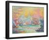 Goldenes Horn, Konstantinopel. La Corne d'Or, Constantinople. 1907-Paul Signac-Framed Giclee Print