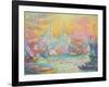 Goldenes Horn, Konstantinopel. La Corne d'Or, Constantinople. 1907-Paul Signac-Framed Giclee Print