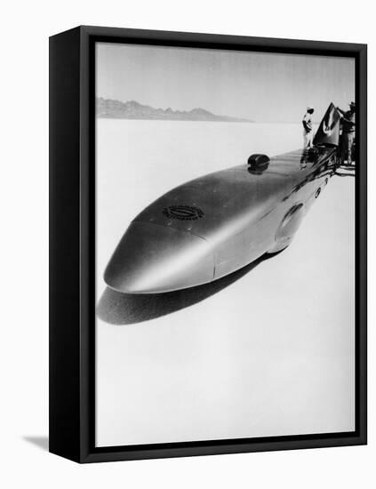 Goldenrod' Land Speed Record Car, Bonneville Salt Flats, Utah, USA, C1965-null-Framed Stretched Canvas