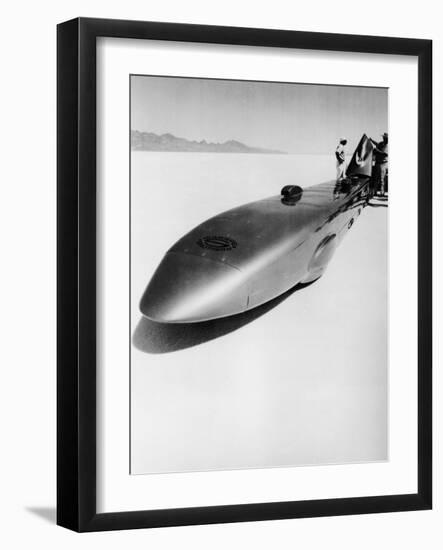 Goldenrod' Land Speed Record Car, Bonneville Salt Flats, Utah, USA, C1965-null-Framed Photographic Print