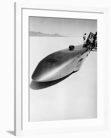 Goldenrod' Land Speed Record Car, Bonneville Salt Flats, Utah, USA, C1965-null-Framed Photographic Print