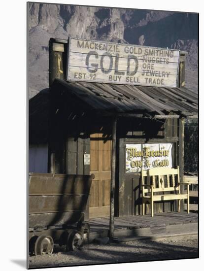 Goldfield Ghost Town, Apache Junction, Arizona, USA-null-Mounted Premium Photographic Print