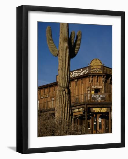 Goldfield Ghost Town, Apache Junction, Arizona, USA-null-Framed Photographic Print