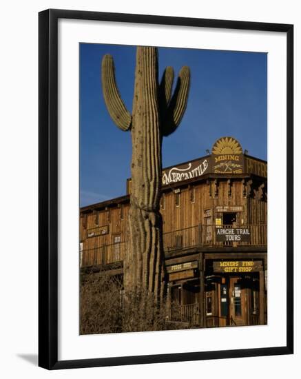 Goldfield Ghost Town, Apache Junction, Arizona, USA-null-Framed Photographic Print