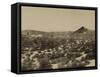 Goldfield Tailings, Men At Their Claims-A. Allen-Framed Stretched Canvas