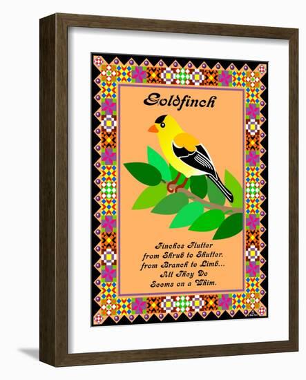 Goldfinch Quilt-Mark Frost-Framed Giclee Print