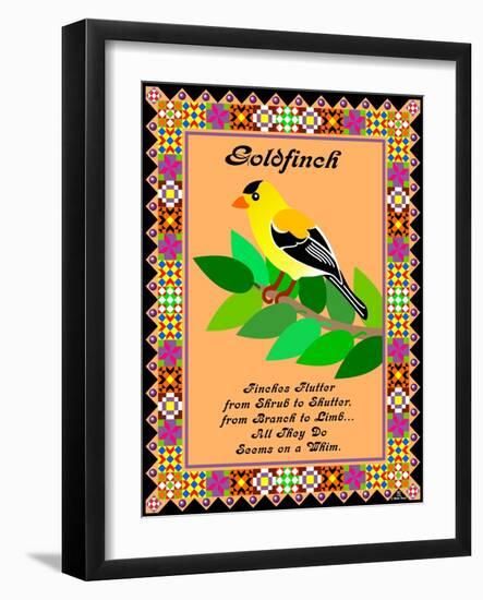 Goldfinch Quilt-Mark Frost-Framed Giclee Print