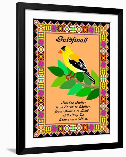 Goldfinch Quilt-Mark Frost-Framed Giclee Print