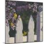 Goldfinch Trio-Jeffrey Hoff-Mounted Giclee Print