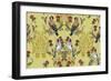Goldfinches (Pattern)-Maria Rytova-Framed Giclee Print