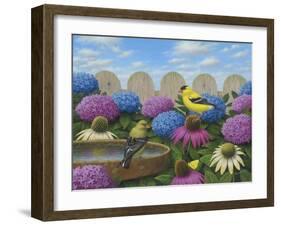 Goldfinches-Robert Wavra-Framed Giclee Print