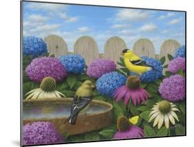 Goldfinches-Robert Wavra-Mounted Giclee Print