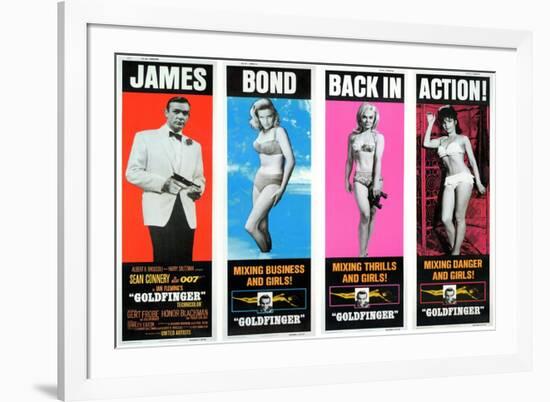 Goldfinger, 1964-null-Framed Premium Giclee Print