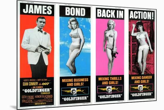 Goldfinger, 1964-null-Mounted Premium Giclee Print
