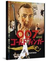 Goldfinger, Sean Connery, Japanese poster, 1964-null-Stretched Canvas