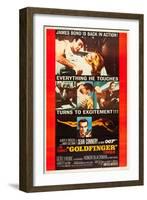 Goldfinger-null-Framed Art Print