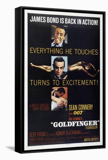 Goldfinger-null-Framed Stretched Canvas