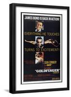 Goldfinger-null-Framed Art Print