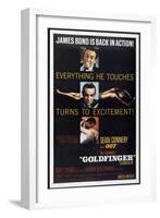 Goldfinger-null-Framed Art Print