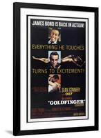 Goldfinger-null-Framed Art Print