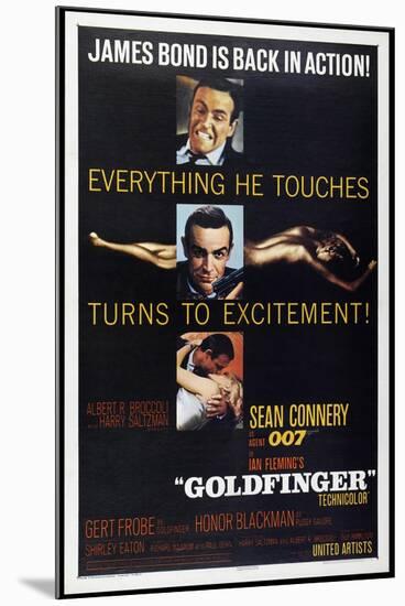 Goldfinger-null-Mounted Art Print