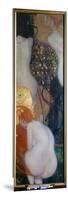 Goldfish, 1901-1902 (Oil on Canvas)-Gustav Klimt-Mounted Giclee Print