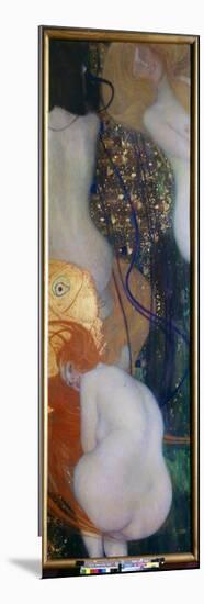 Goldfish, 1901-1902 (Oil on Canvas)-Gustav Klimt-Mounted Giclee Print