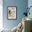 Goldfish and Cat-null-Framed Giclee Print displayed on a wall