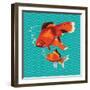 Goldfish I-Patty Young-Framed Art Print