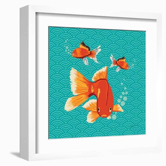 Goldfish II-Patty Young-Framed Art Print