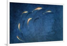 Goldfish Pool-Lincoln Seligman-Framed Giclee Print