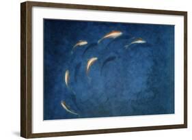 Goldfish Pool-Lincoln Seligman-Framed Giclee Print