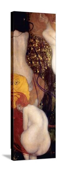 Goldfish-Gustav Klimt-Stretched Canvas