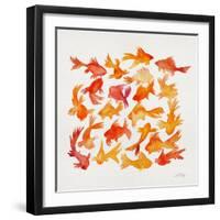 Goldfish-Cat Coquillette-Framed Giclee Print