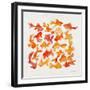 Goldfish-Cat Coquillette-Framed Giclee Print