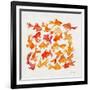 Goldfish-Cat Coquillette-Framed Giclee Print