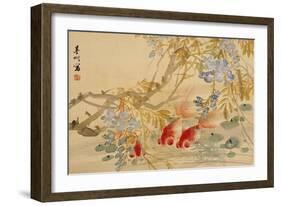 Goldfish-Ni Tian-Framed Giclee Print