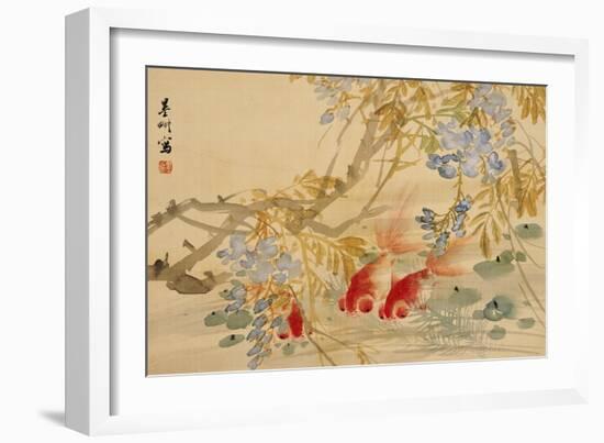 Goldfish-Ni Tian-Framed Giclee Print