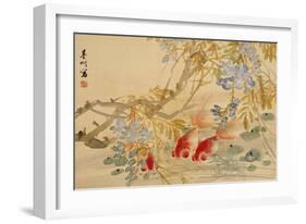 Goldfish-Ni Tian-Framed Giclee Print