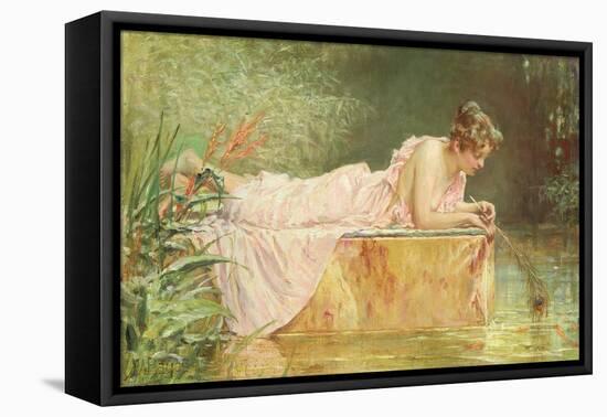 Goldfish-Alfred Walter Bayes-Framed Stretched Canvas