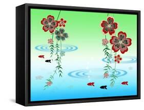 Goldfishes in the Morning-Ikuko Kowada-Framed Stretched Canvas