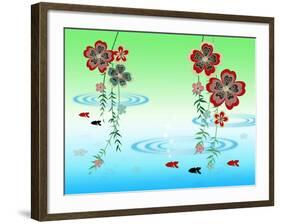 Goldfishes in the Morning-Ikuko Kowada-Framed Giclee Print