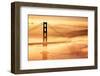 Goldie Dream, Fog and Light, Golden Gate Bridge, San Francisco Cityscape-Vincent James-Framed Photographic Print