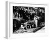 Goldie Gardner by the Wreckage of an Mg J4, 1932-null-Framed Photographic Print