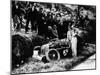 Goldie Gardner by the Wreckage of an Mg J4, 1932-null-Mounted Photographic Print