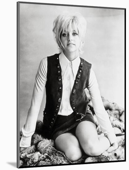 Goldie Hawn. "Cactus Flower" [1969], Directed by Gene Saks.-null-Mounted Photographic Print