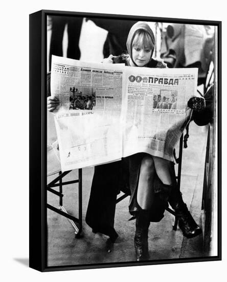 Goldie Hawn - The Girl from Petrovka-null-Framed Stretched Canvas