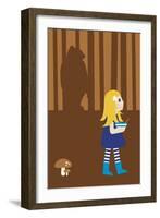 Goldie-Dicky Bird-Framed Giclee Print