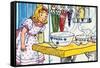 Goldilocks And the Poridge Bowls-Julia Letheld Hahn-Framed Stretched Canvas