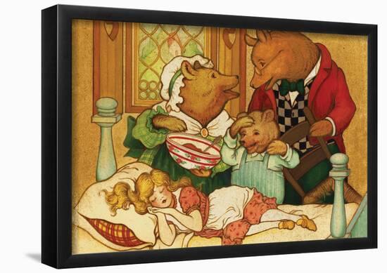 Goldilocks and the Three Bears-null-Framed Poster
